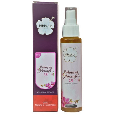 Hibiskus Balancing Massage Oil With Herbal Extracts 100 ml