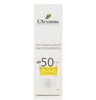 L'Avyanna Skin Brightening Shield Face Sunscreen SPF 50+ 50 ml