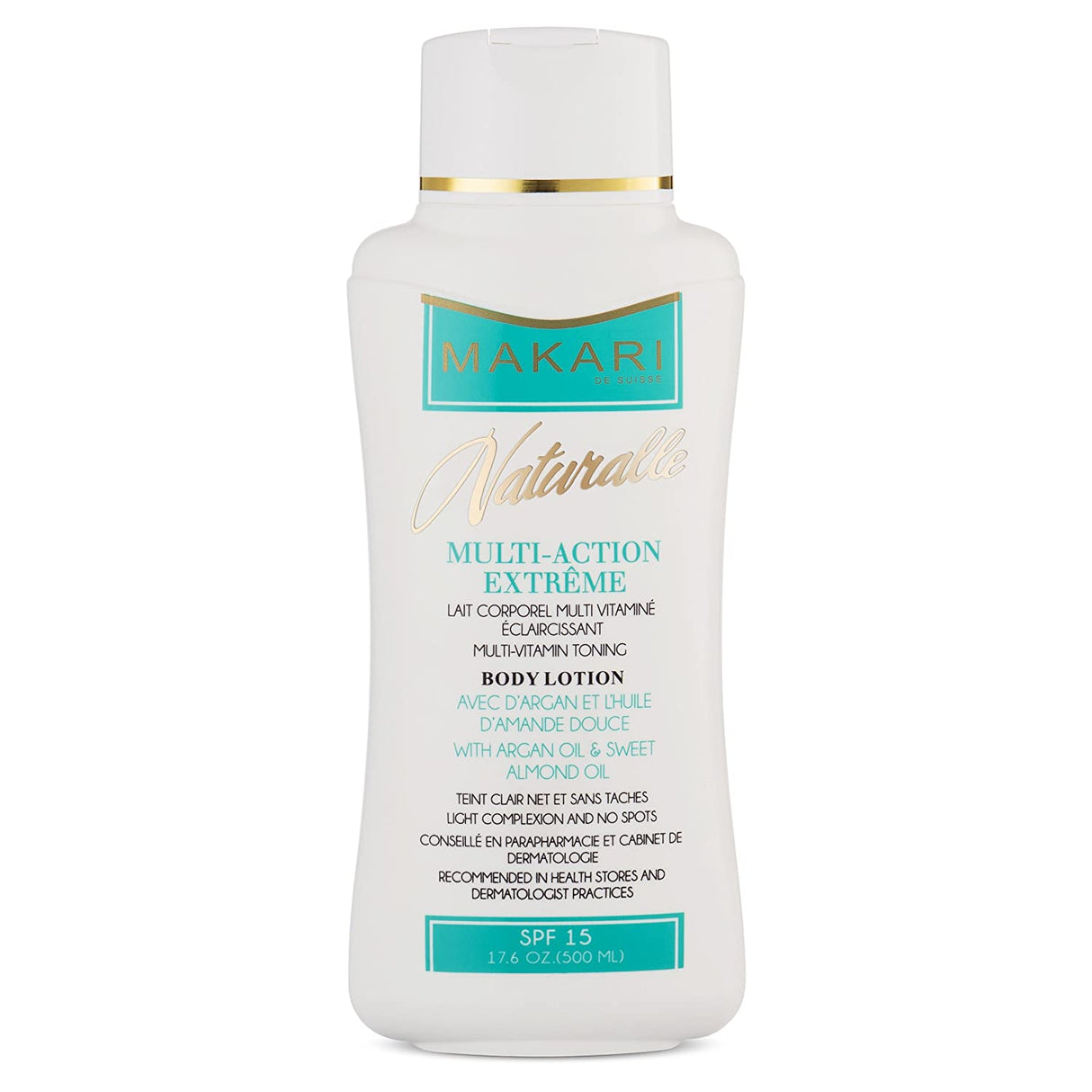 Makari Multi-Action Body Lotion With Argan Oil & Sweet Almond Oil SPF15 500 ml