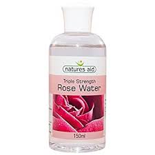 Natures Aid Rose Water Triple Strength 150 ml