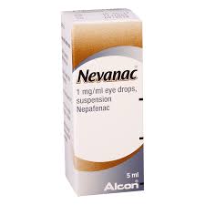 Nevanac (Nepafenac) 1 mg/ml Eye Drop 5 ml