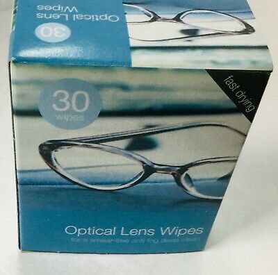 Optical Lens Wipes x30