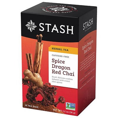 Stash Herbal Tea Dragon Red Chai x18