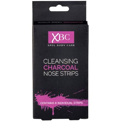 XBC Charcoal Cleansing Nose Strips x6