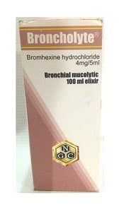 Broncholyte Elixir Syrup 100 ml