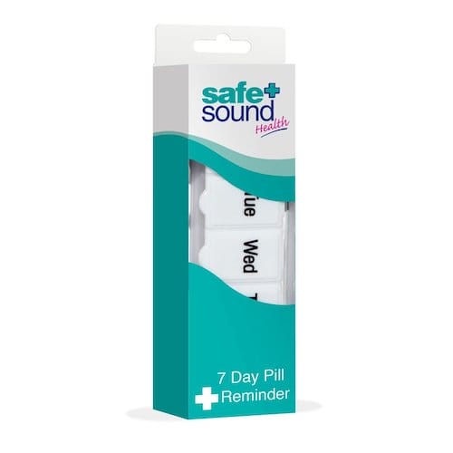 Safe+Sound Health Pill Cutter & 7-Day Pill Reminder