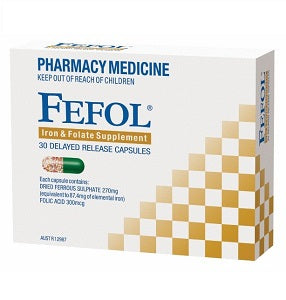 Fefol Spansules 30 Capsules