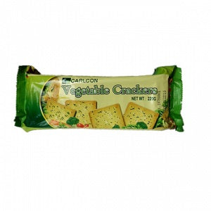 Carlcon-N Crackers Vegetable 220 g