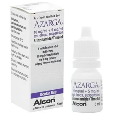 Azarga Eye Drops 10 mg/5 mg 5 ml