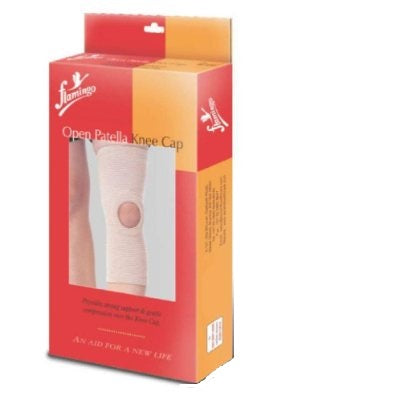 Flamingo Open Patella Knee Cap (XL)