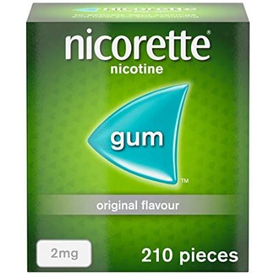 Nicorette Nicotine Gum 2 mg Original x210