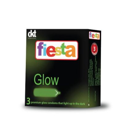 Fiesta Glow 3 Condoms