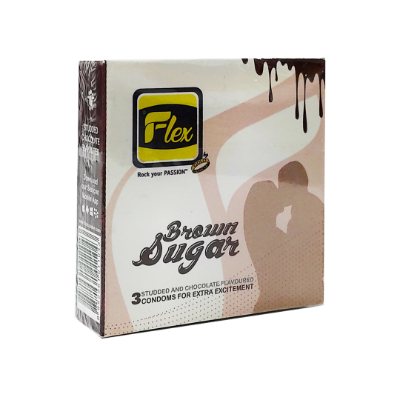 Gold Circle Flex Brown Sugar 3 Condoms