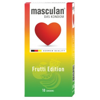 Masculan Frutti Edition 10 Condoms