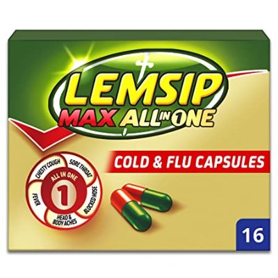 Lemsip Max All In One 16 Capsules