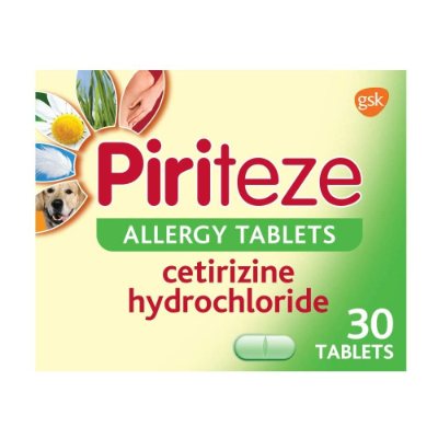 Piriteze Allergy 30 Tablets