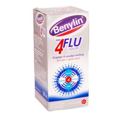 Benylin 4 Flu Liquid 200 ml