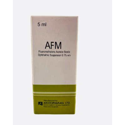 Fluorometholone Acetate Eye Drops 5 ml (AFM)