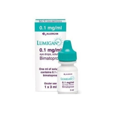 Lumigan Eye Drops Solution 0.1 mg/ml 3 ml