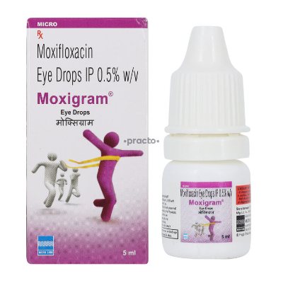 Moxivig Eye Drops (Moxifloxacin) 5 ml