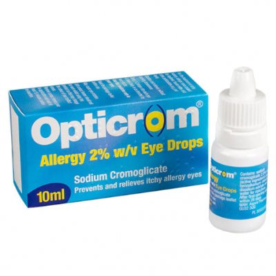 Opticrom Allergy Eye Drops 10 ml