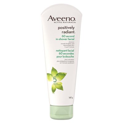 Aveeno Positively Radiant In-Shower Facial 141 g