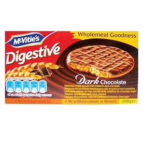 McVitie's Digestive Dark Chocolate 200 g