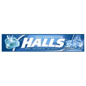 Halls Peppermint Soft Gels 30 Lozenges