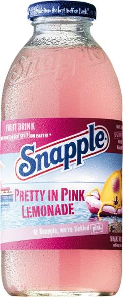 Snapple Pretty In Pink Lemon 50 cl