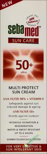 Sebamed Sun Care Multi-Protect Sun Cream 50+ 75 ml