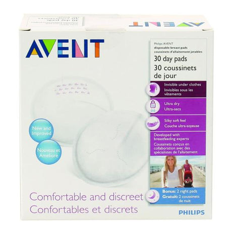 Avent Breast Day Pads 30 Pads