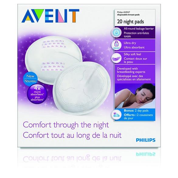 Avent Breast Night Pads 20 Pads