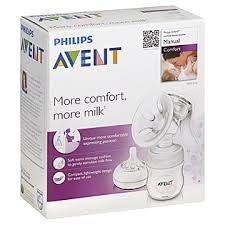 Phillips Avent Comfort More Milk Manual Breast Pump