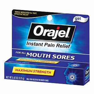 Orajel Mouth Sores Pain Relief 11.9 g