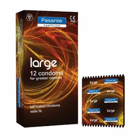 Pasante Large 12 Condoms