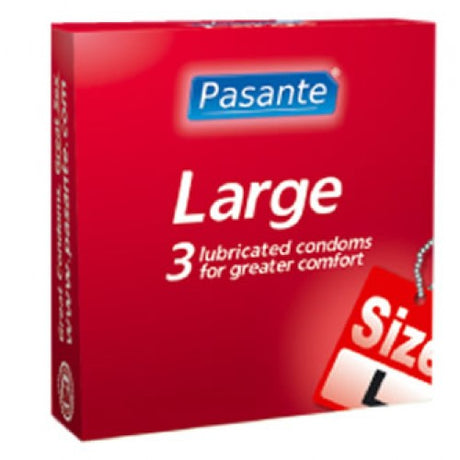 Pasante Large 3 Condoms