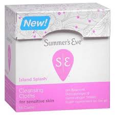 Summer's Eve Cleansing Cloths Island Splash x16