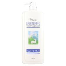 Tracia Lightening Shower Cream Goats Milk 1 L