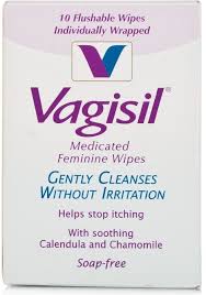 Vagisil Anti-Itch Medicated Wipes x10