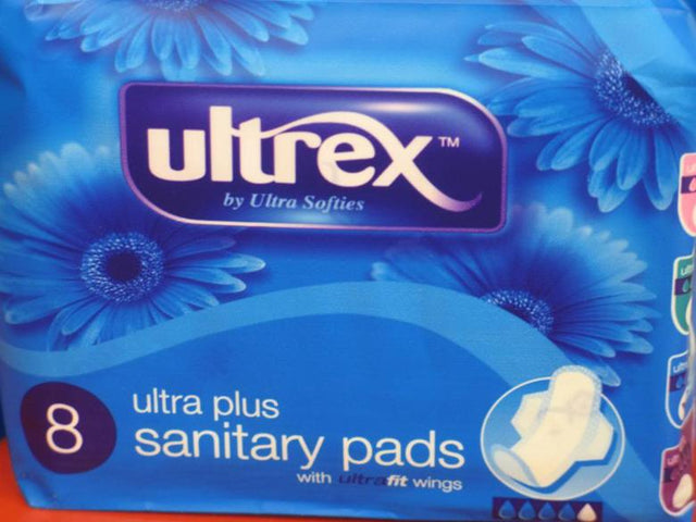 Ultrex Sanitary Pads Ultra Slim x12