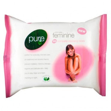 Pure Intimate Feminine Wipes x25