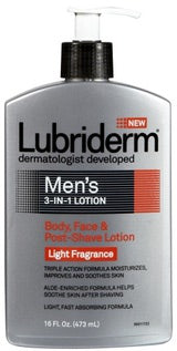 Lubriderm Men's 3 in 1 Lotion 473 ml