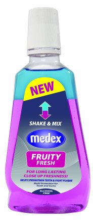 Medex Mouthwash Fruity Fresh 500 ml