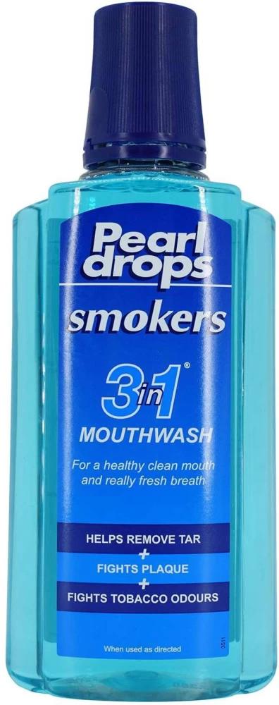 Pearl Drops Smokers 3 in 1 Mouthwash 400 ml