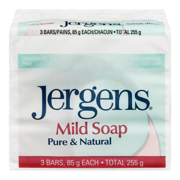 Jergens Mild Soap 3 Bars