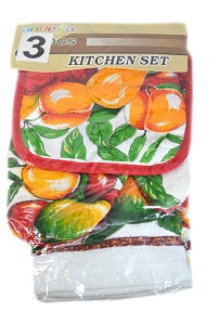 Kitchen Apron Set x3