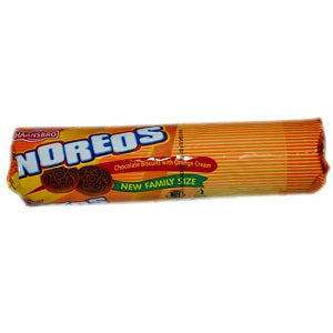 Haansbro Noreos Chocolate Biscuits With Orange Cream 112 g
