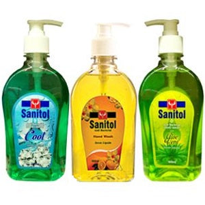 Sanitol Anti-Bacterial Hand Wash Assorted 500 ml