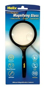 Helix Handheld Magnifier 75 mm