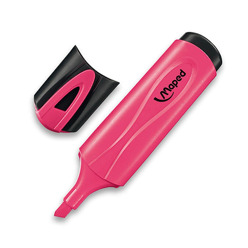 Maped Fluo'Peps Soft Highlighter - Pink